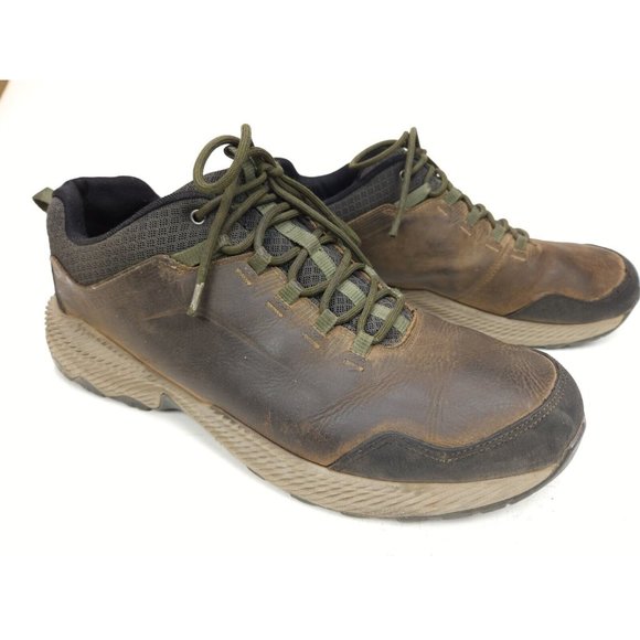 MERRELL Forestbound Low Waterproof Hiking Shoes Brown Men's US Size 13 J99641 - Picture 2 of 13
